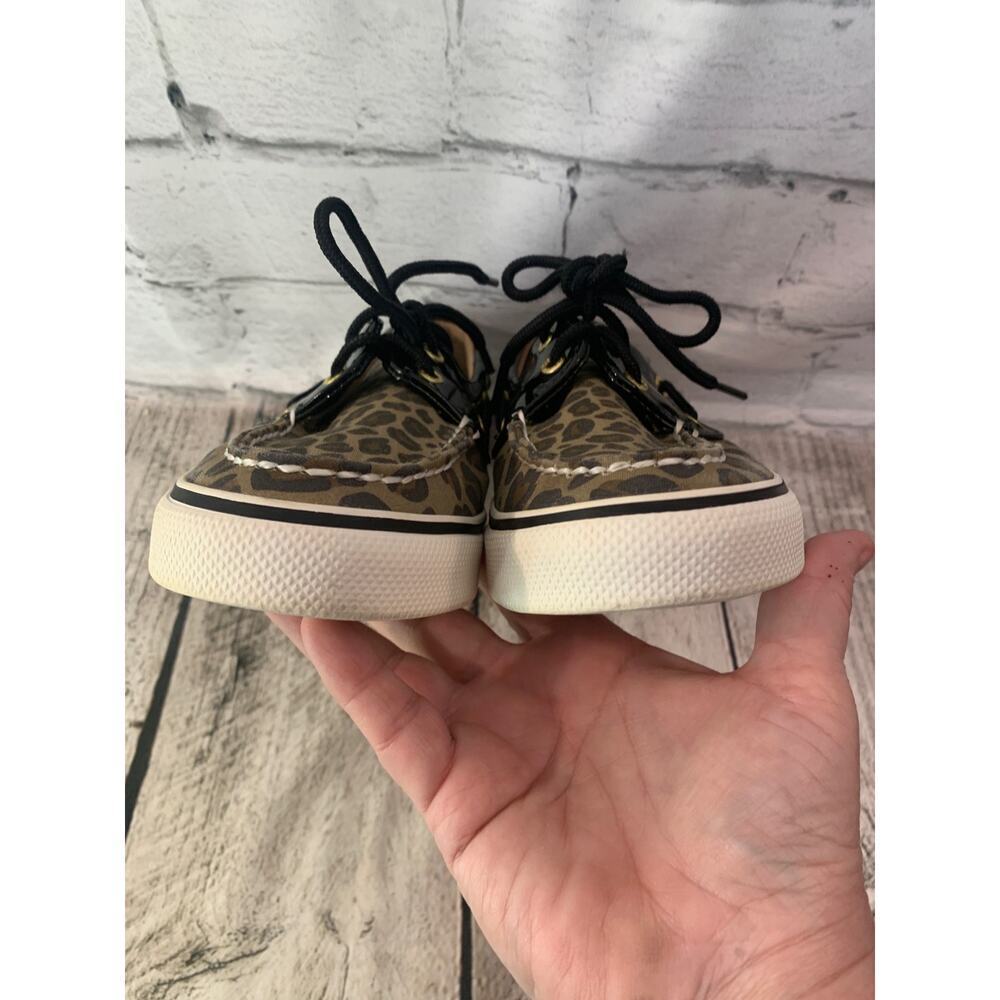 SPERRY Women’s Top Sider Cheetah Print Shoes / Size: 6.5 - Picture 7 of 9
